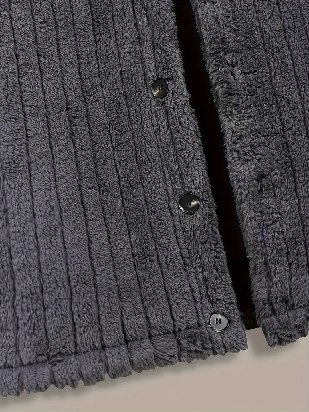 Rhys | Textured Button-Front Jacket