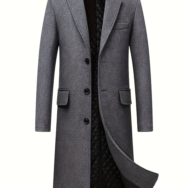 Winston | Tailored Long Overcoat