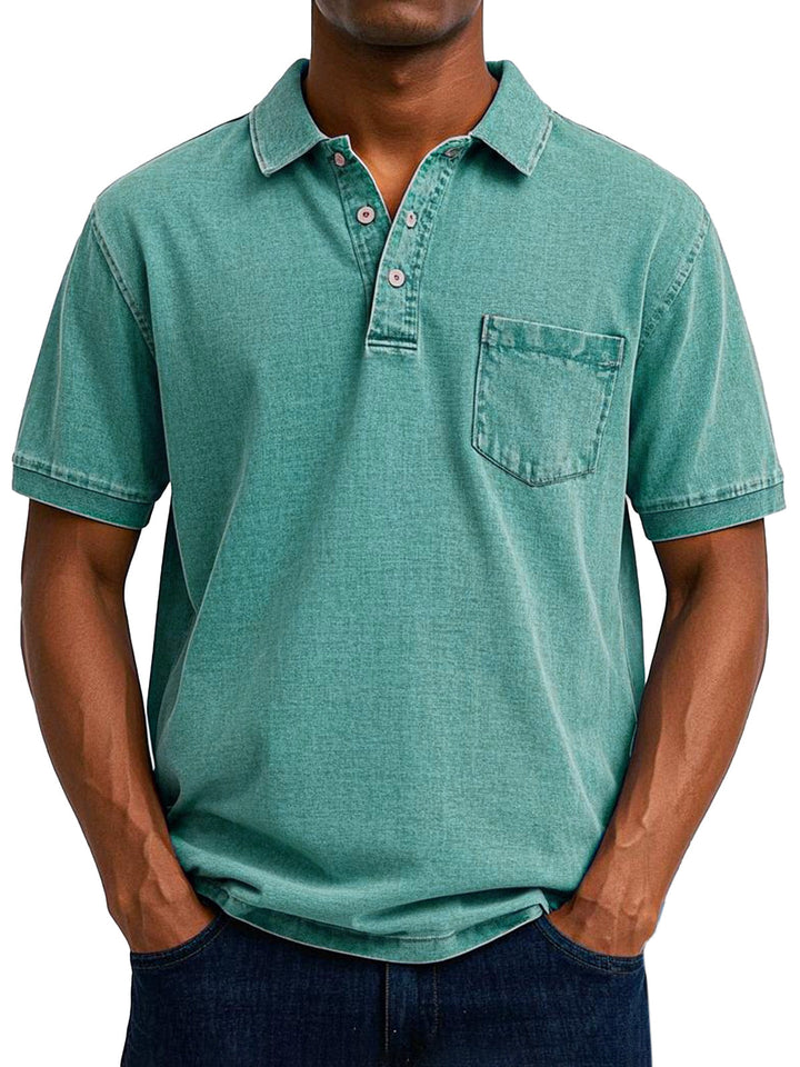 Preston | Vintage Casual Polo Shirt