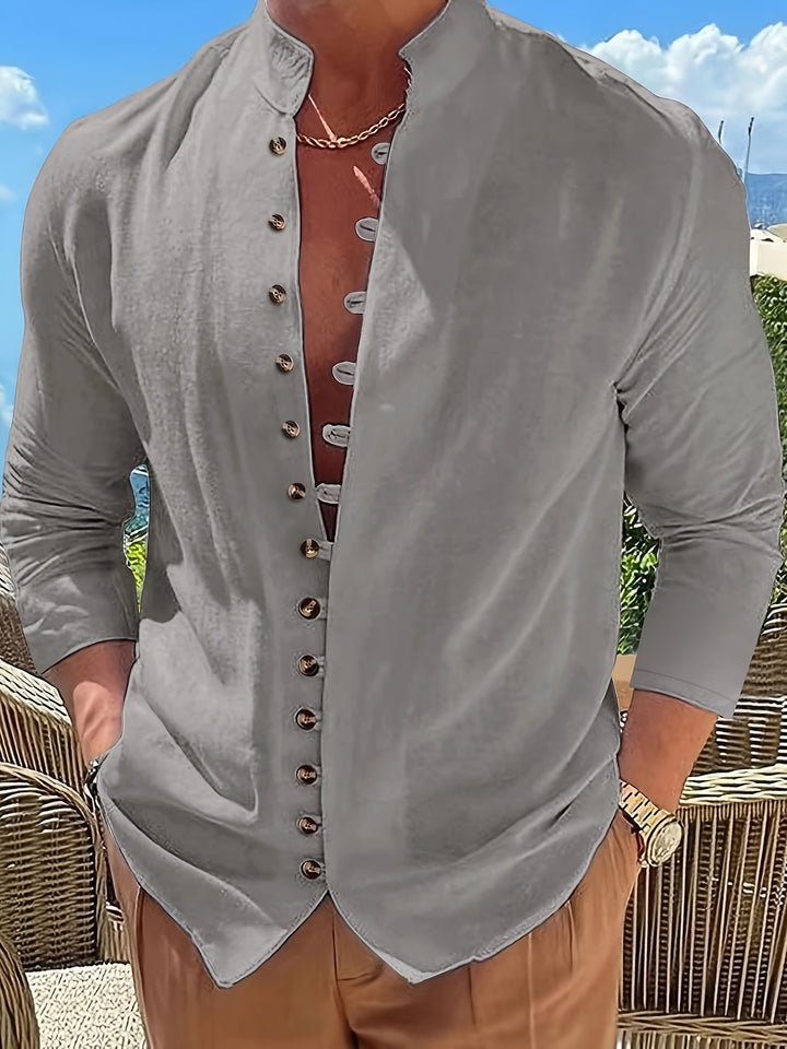 Troy | Stylish Retro Button Shirt