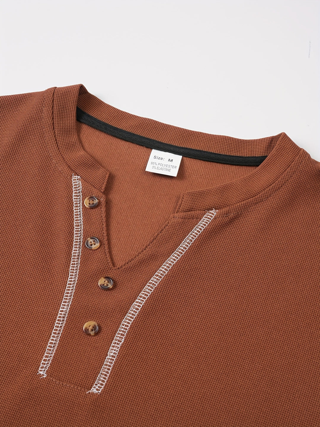 Sawyer | Textured Short Sleeve Henley