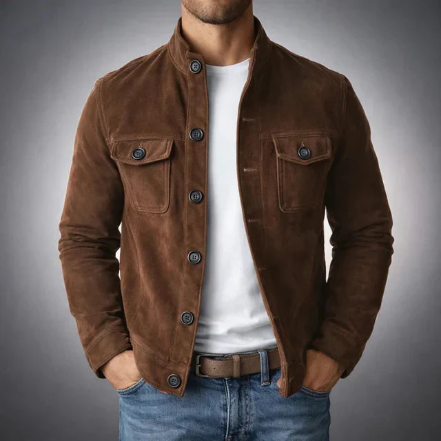 Wallace | Classic Pocket Suede Jacket