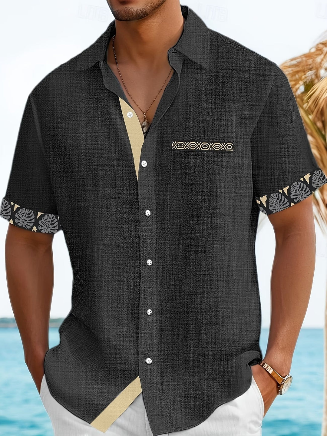 Marco | Relaxed Embroidered Resort Shirt