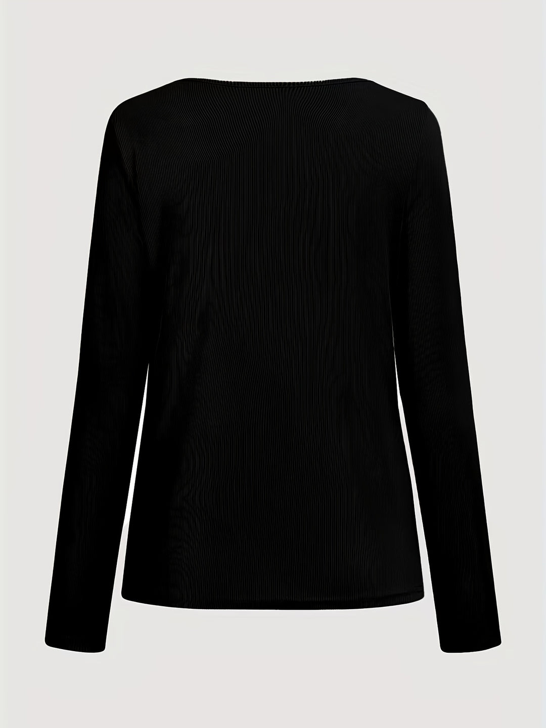 Priscilla | Ribbed Zip-Neck Top