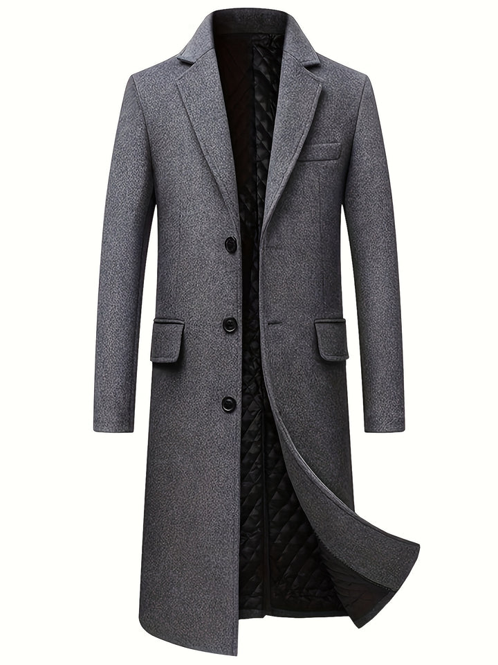 Winston | Tailored Long Overcoat