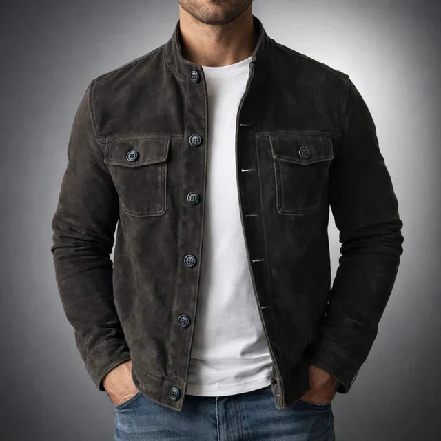 Wallace | Classic Pocket Suede Jacket