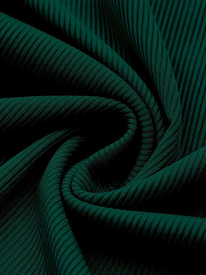 Priscilla | Ribbed Zip-Neck Top