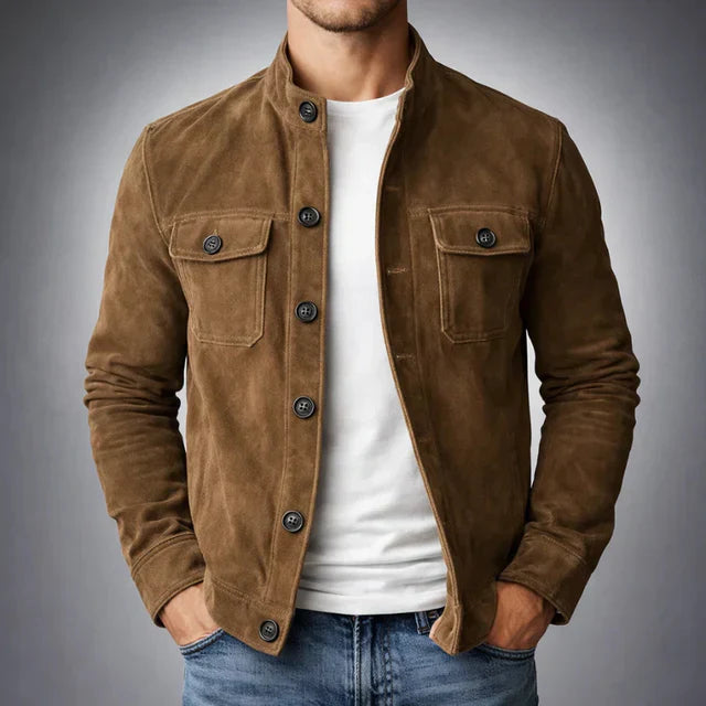 Wallace | Classic Pocket Suede Jacket