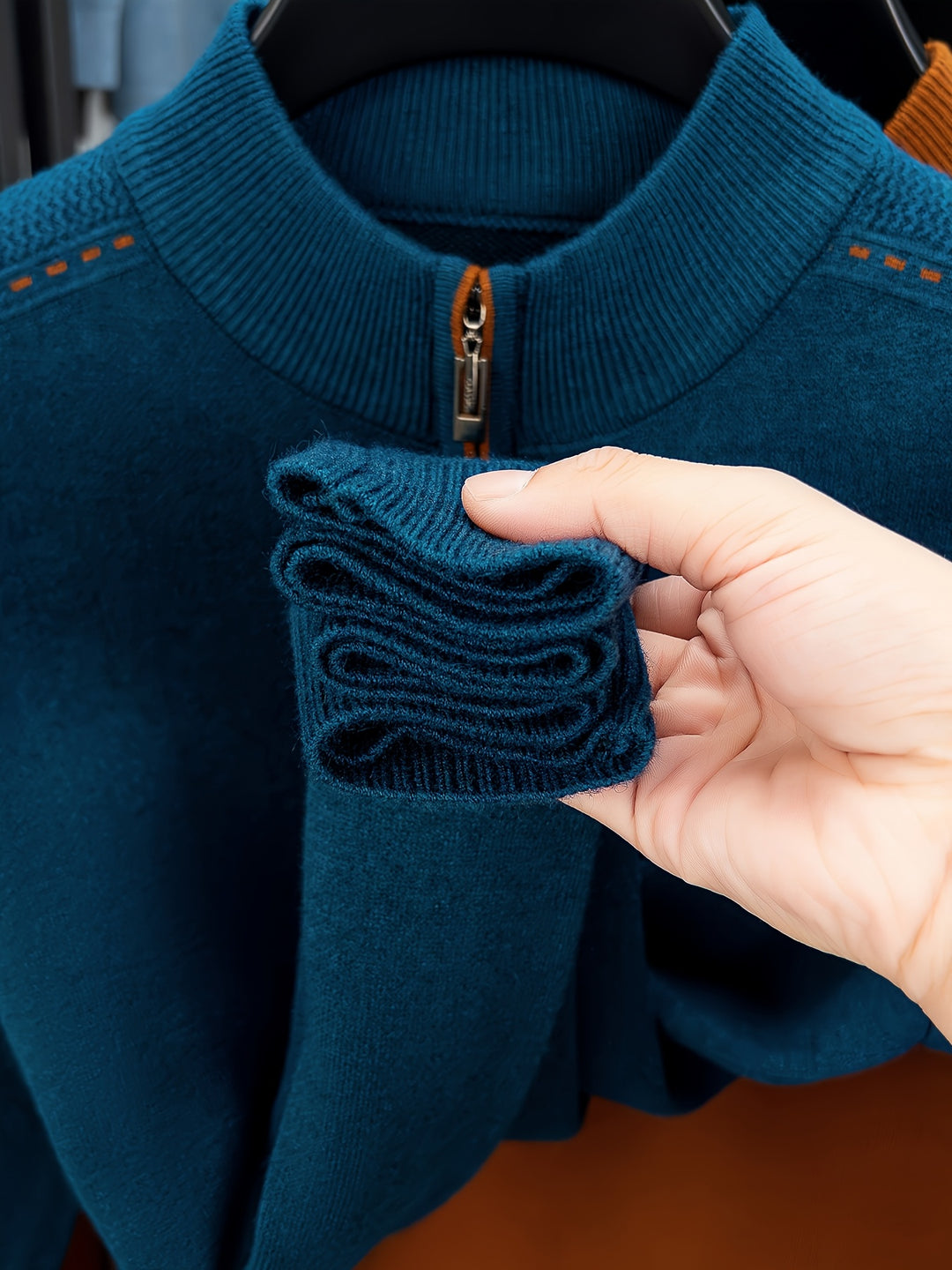 Malcolm | Half-Zip Knit Sweater