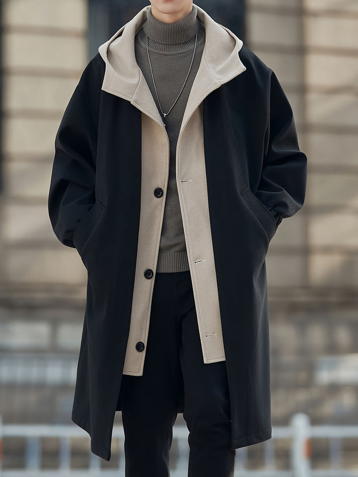 Nathaniel | Refined Mid-Length Coat