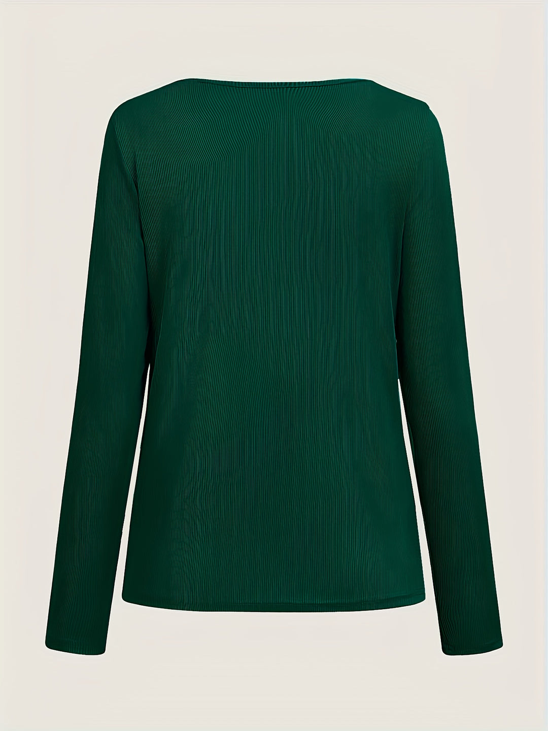Priscilla | Ribbed Zip-Neck Top