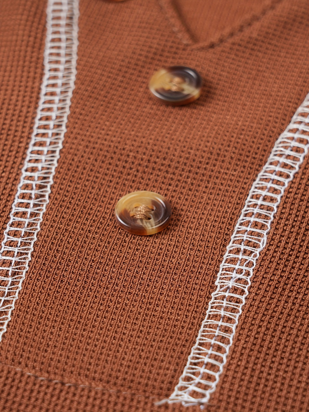 Sawyer | Textured Short Sleeve Henley