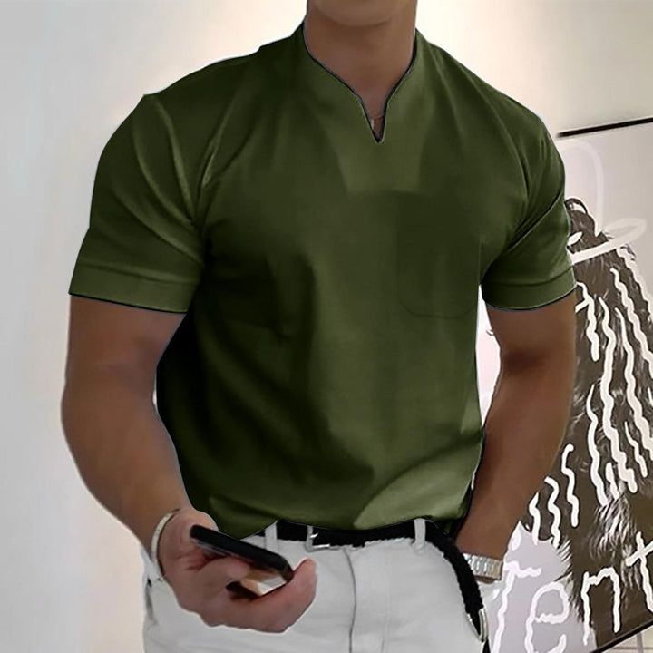 Logan | Refined Collar Polo Shirt