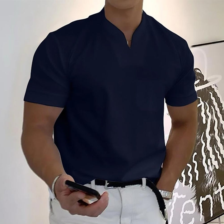 Logan | Refined Collar Polo Shirt