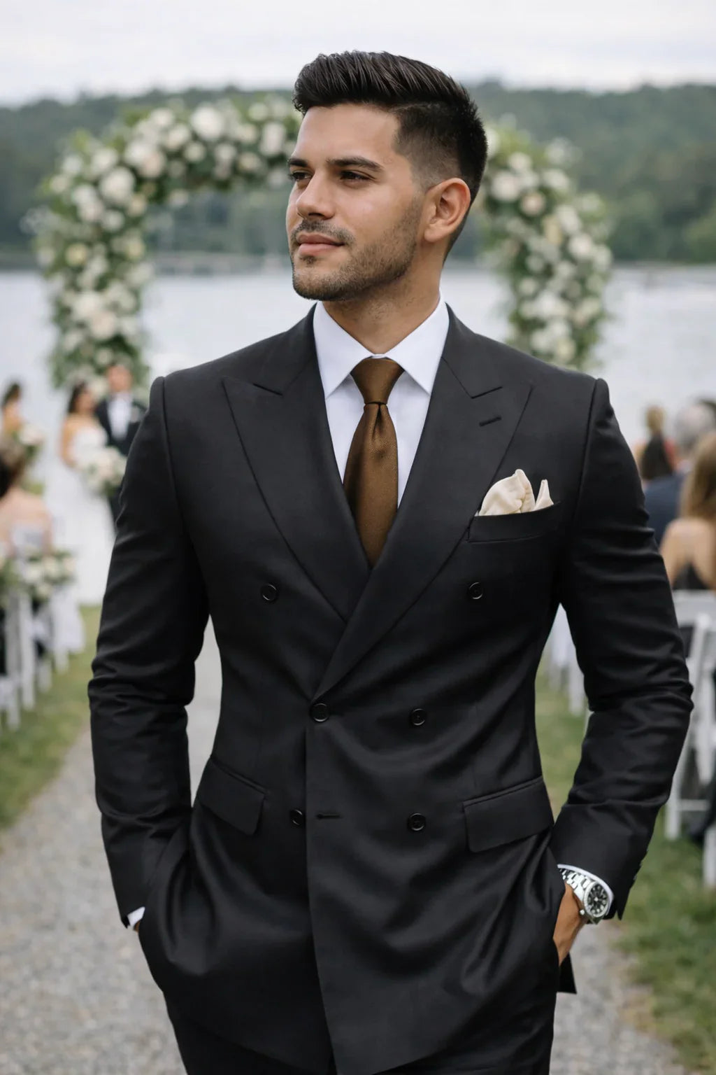 Gregory | Double-Breasted Tailored Suit