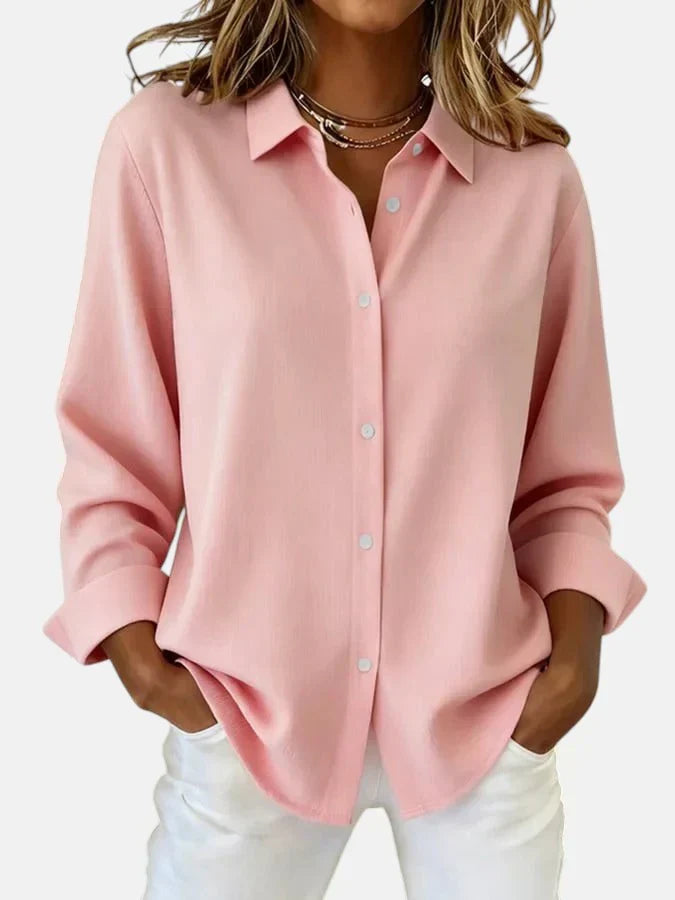 Olivia | Refined Flow Button Blouse