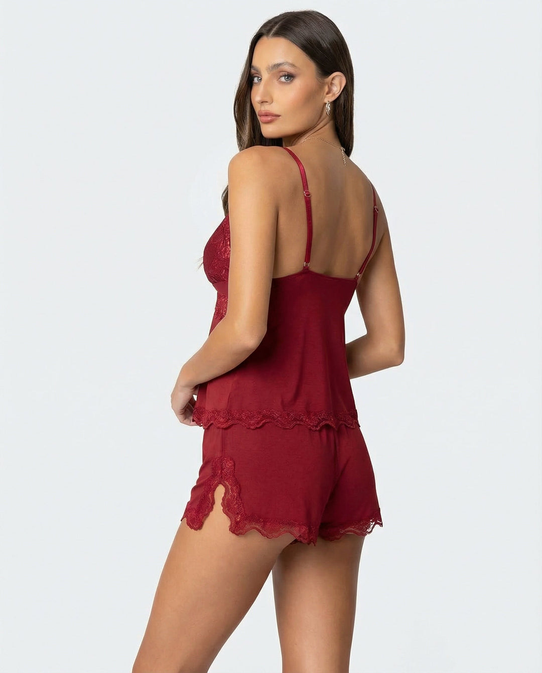 Annelise | Delicate Lace Two-Piece Set