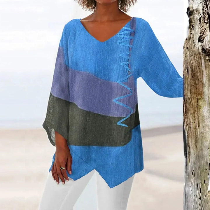 Zofia |  Stylish Loose-Fit Long-Sleeve Top