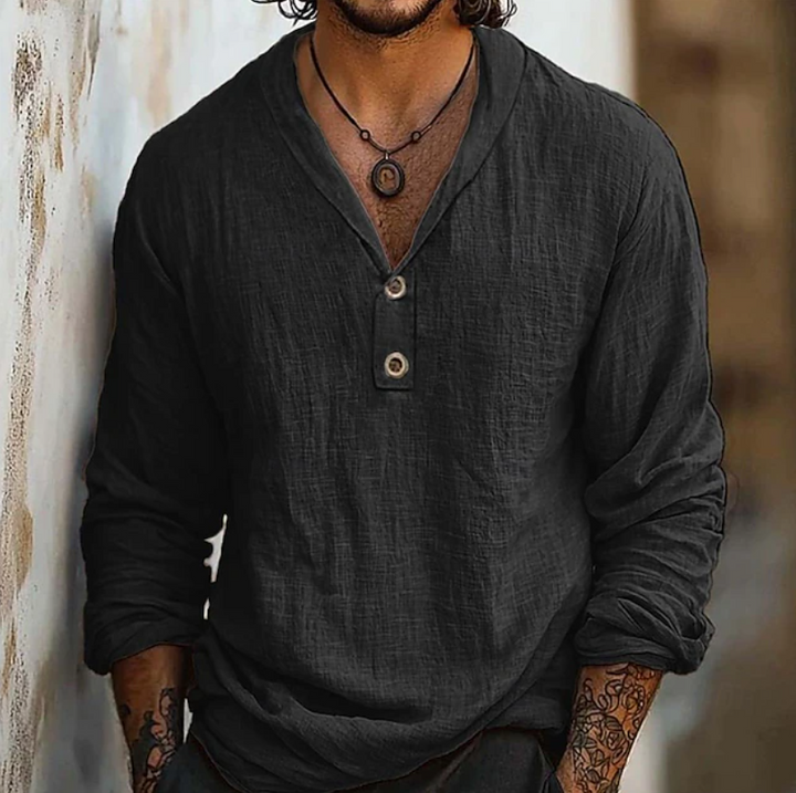 Damian | Classic Retro Button Up Shirt