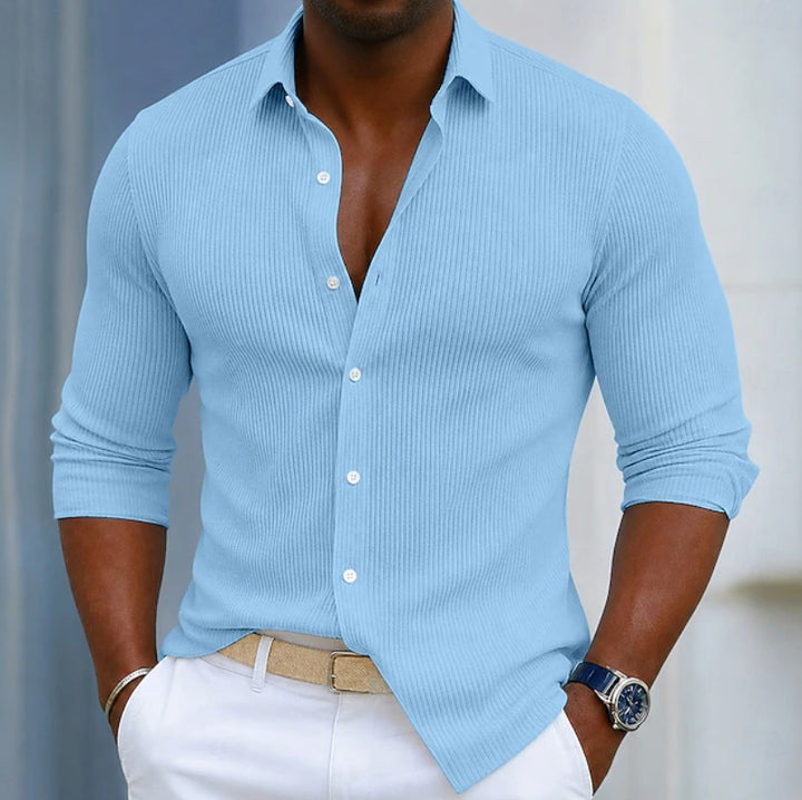 Nathan | Refined Casual Button-Up Shirt