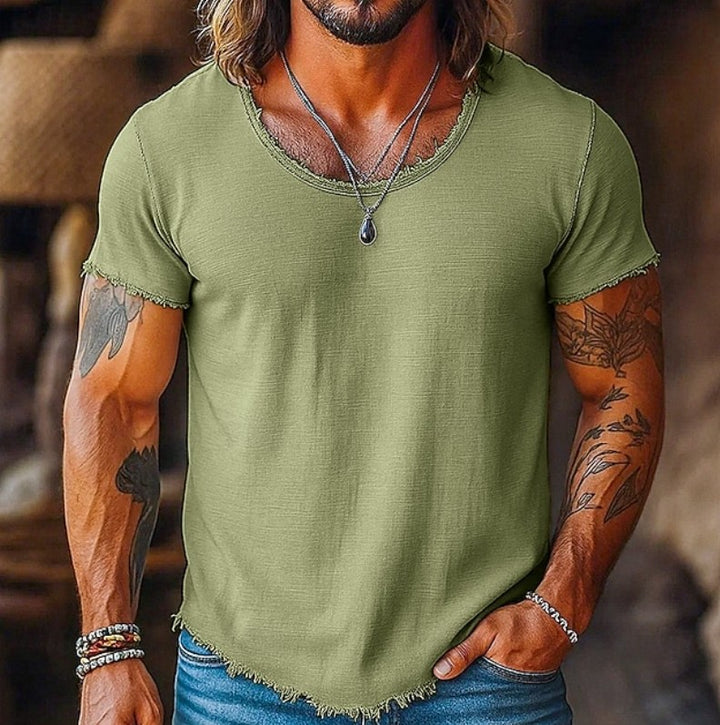 Logan | Relaxed V-Neck T-Shirt