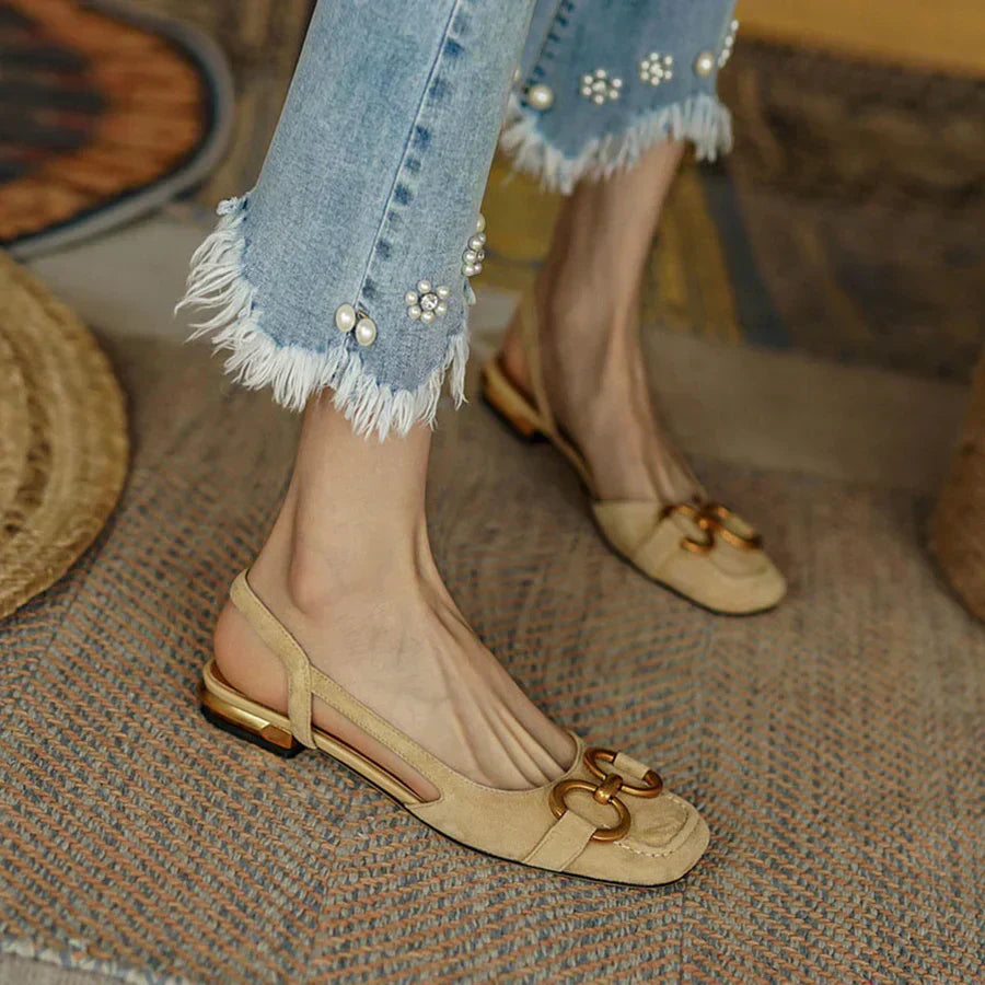 Vivienne | Elegant Buckle Strap Sandals