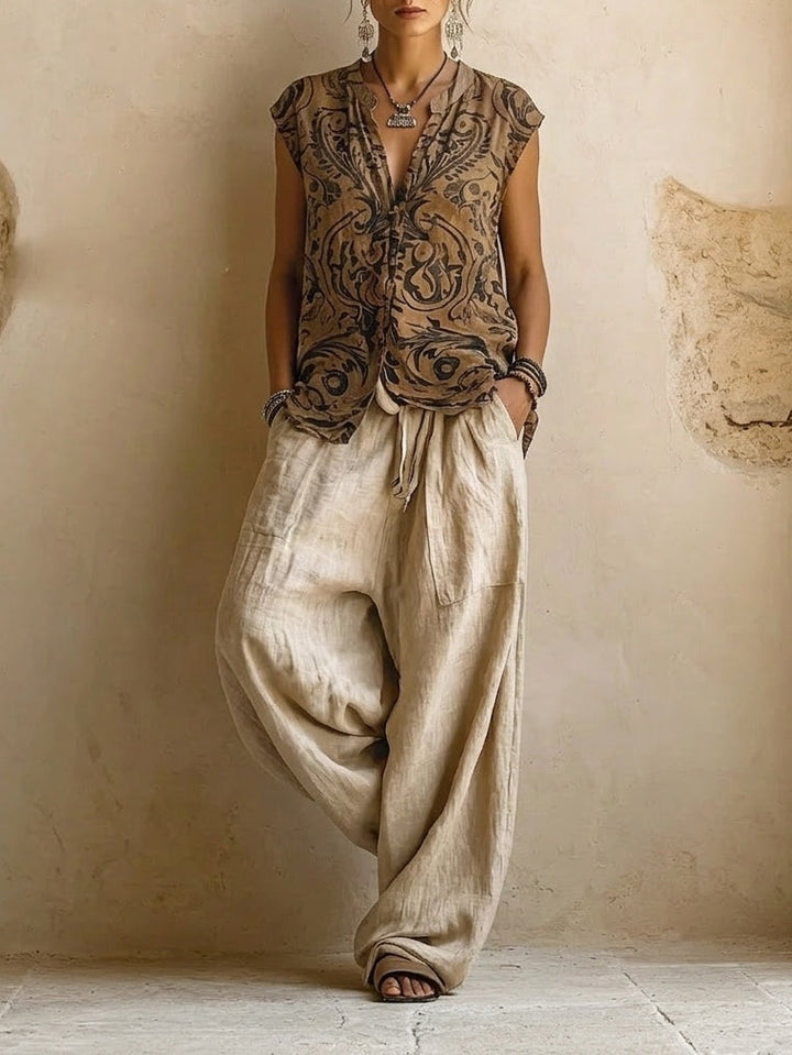 Sylvie | Relaxed Three-Piece Set