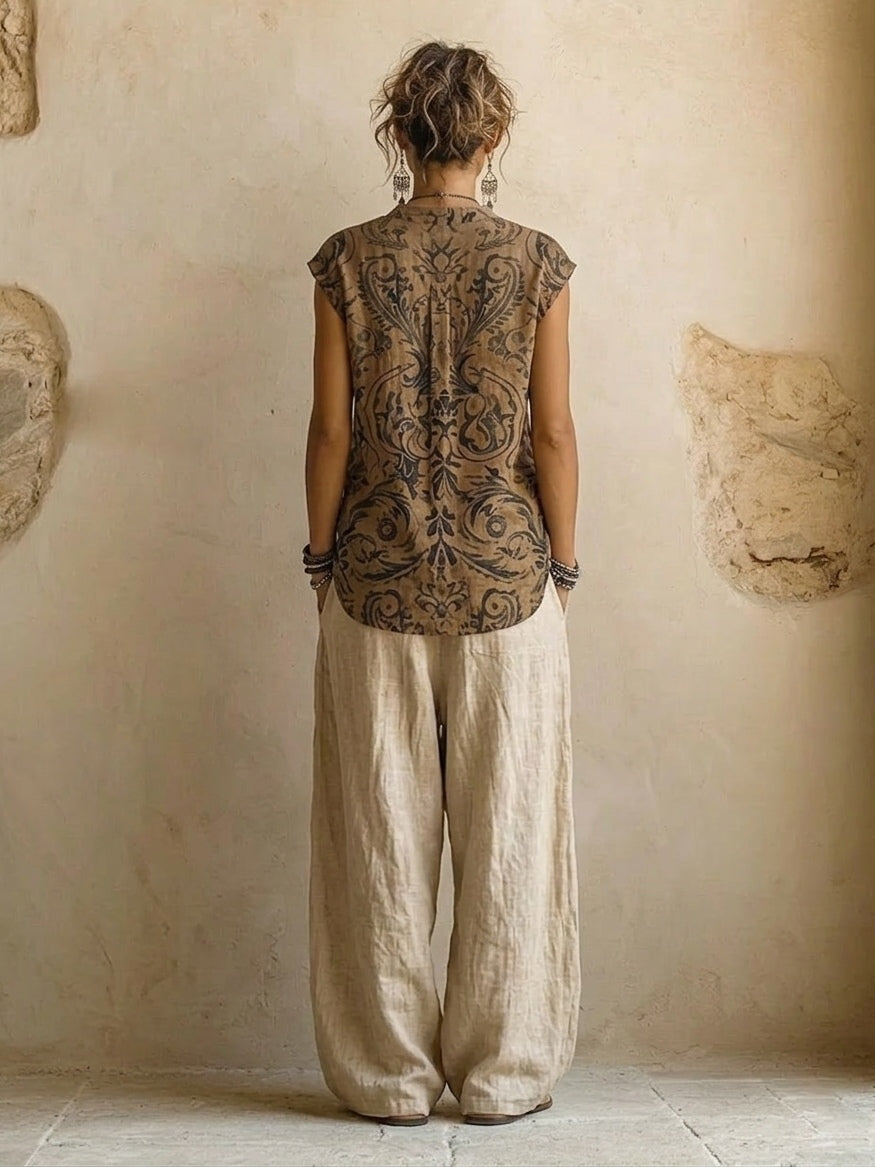 Sylvie | Relaxed Three-Piece Set
