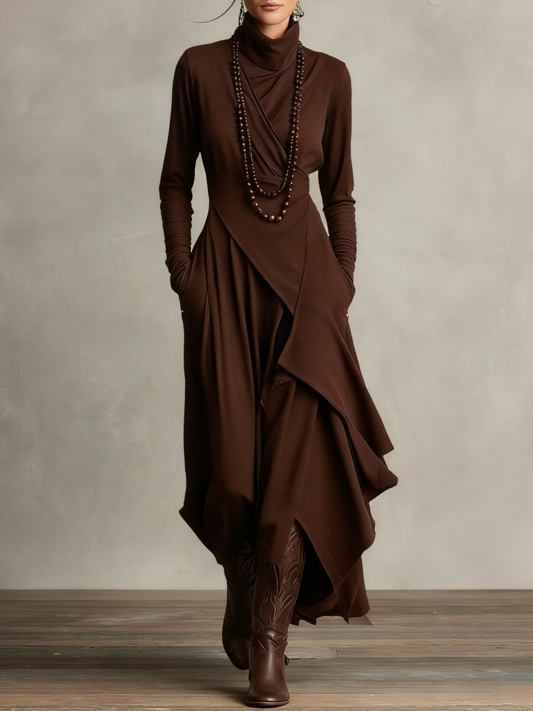 Vivienne | Graceful Layered Maxi Dress