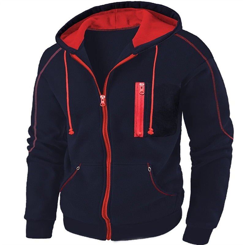 Damon | Full-Zip Hooded Jacket
