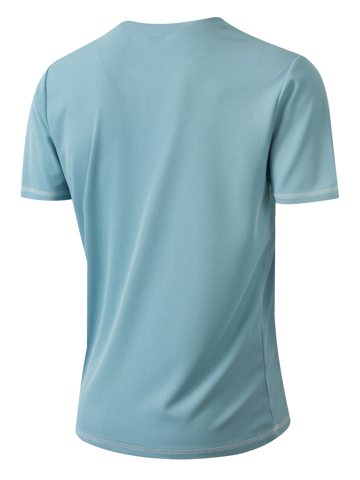 Sawyer | Textured Short Sleeve Henley