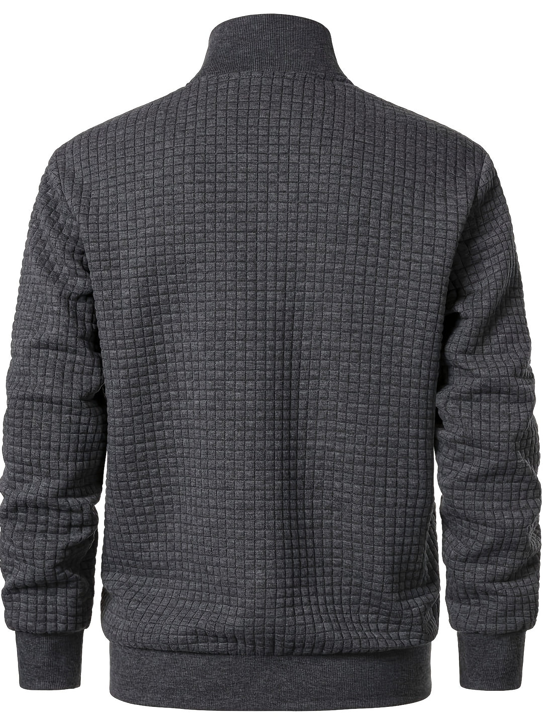 Sullivan | Textured Stand-Collar Zip Jacket