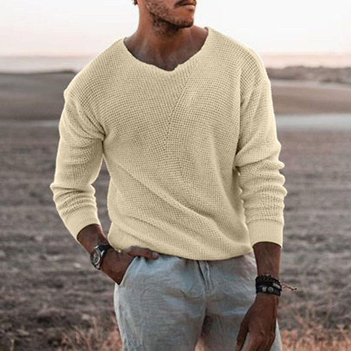 Grant | Relaxed V-Neck Sweater