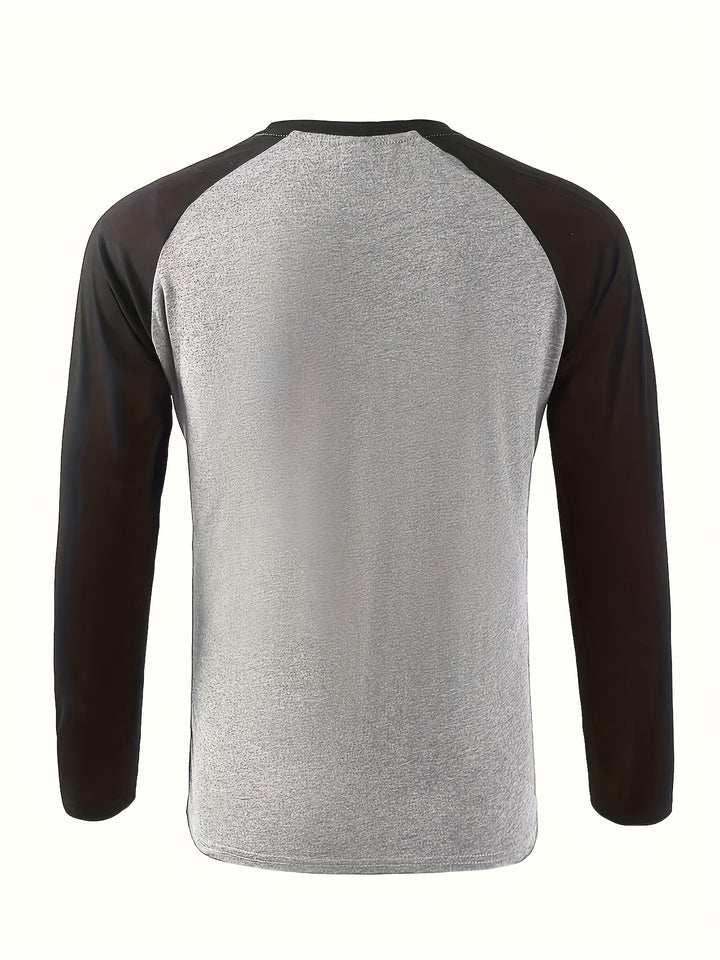 Bryson | Two-Tone Raglan Long Sleeve Shirt
