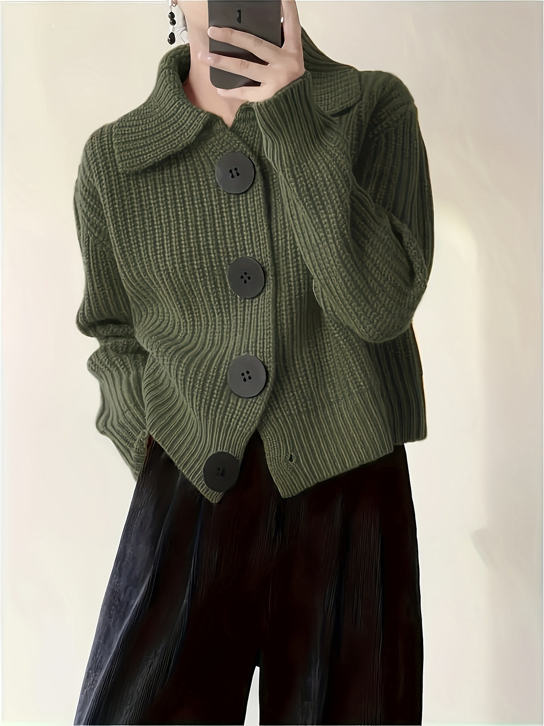 Rosemary | Cozy Collared Sweater