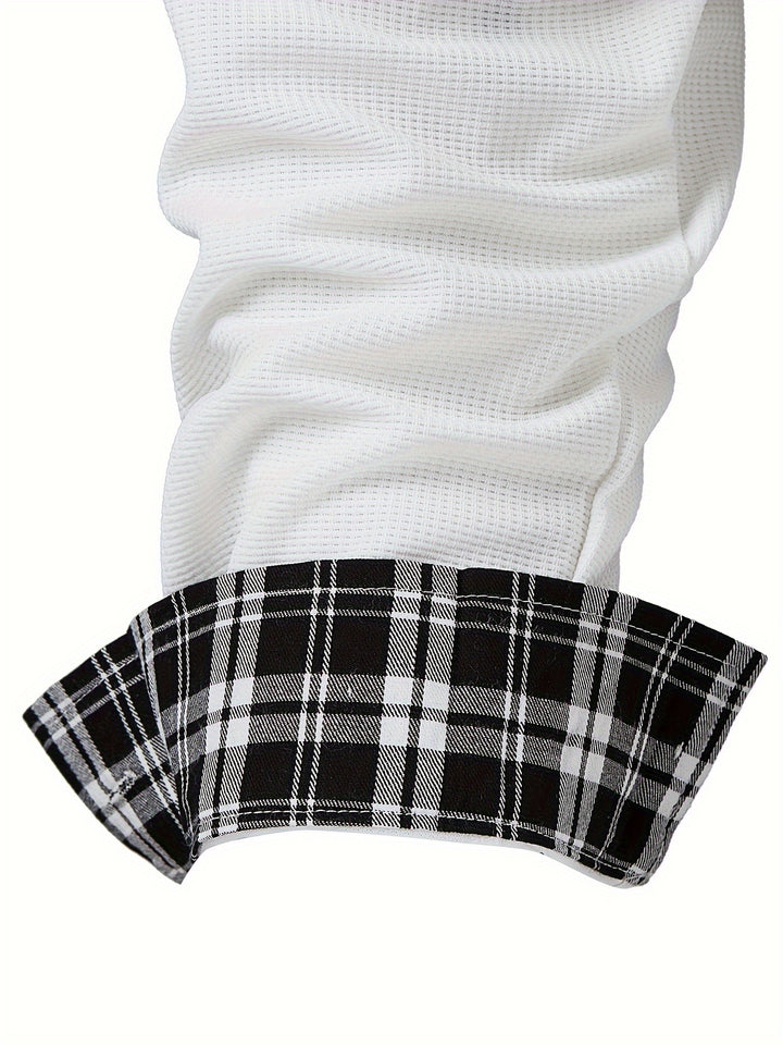 Desmond | Textured Contrast-Trim Shirt