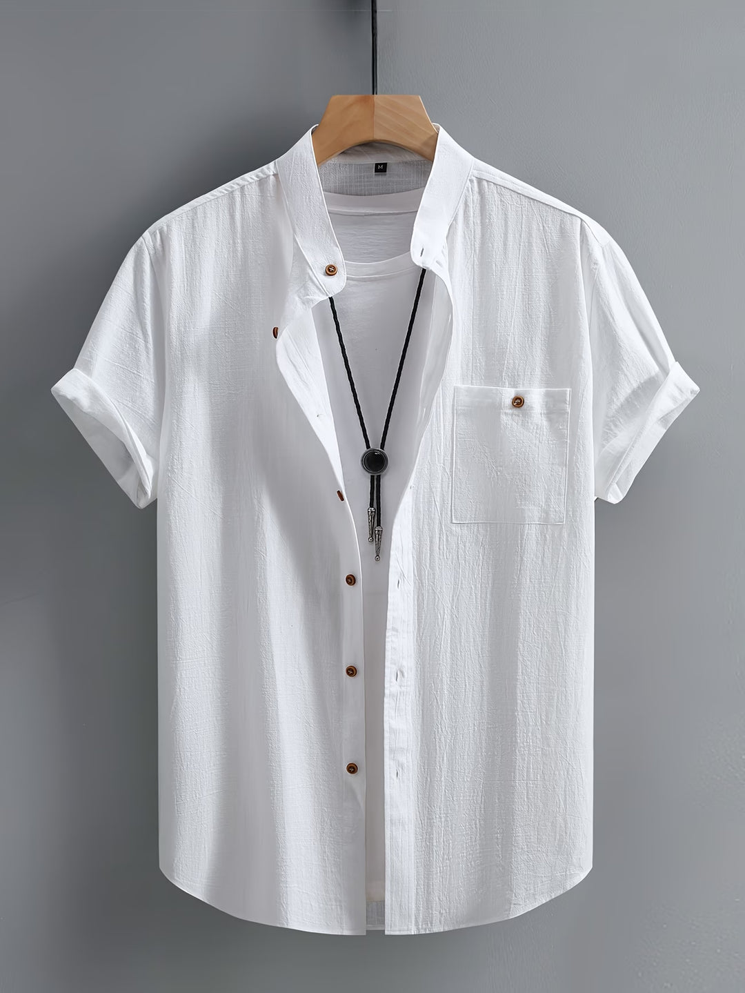 Stefan | Classic Button Short Sleeve Shirt