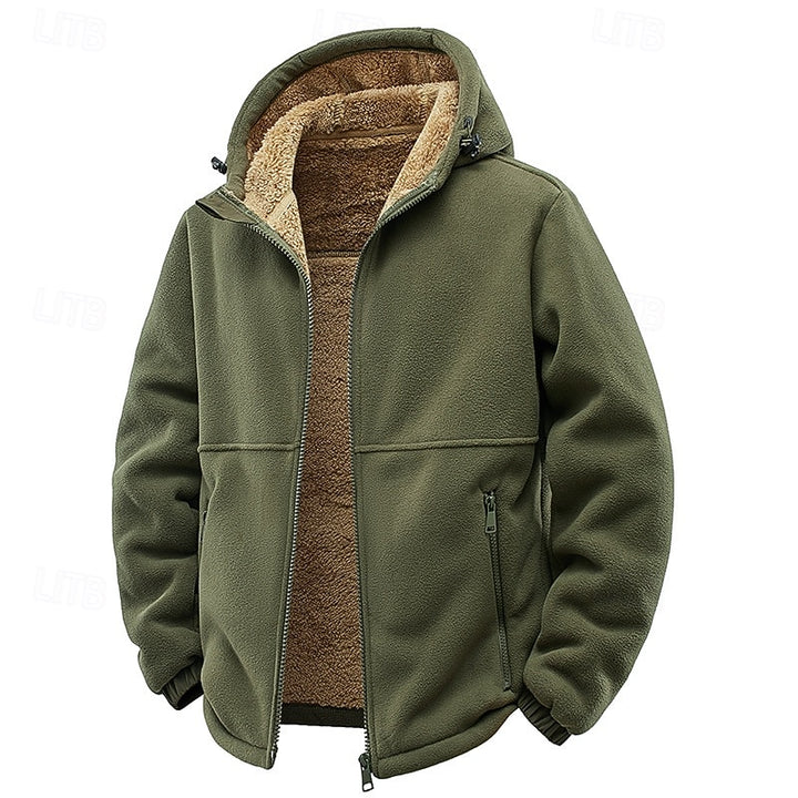 Ronan | Plush-Lined Hooded Jacket