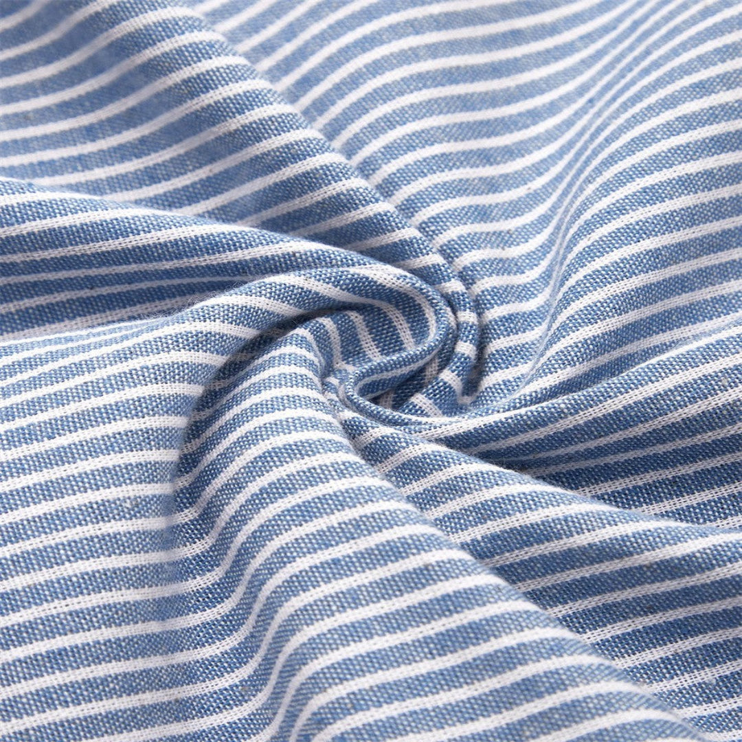 Demi | Striped Midi Dress