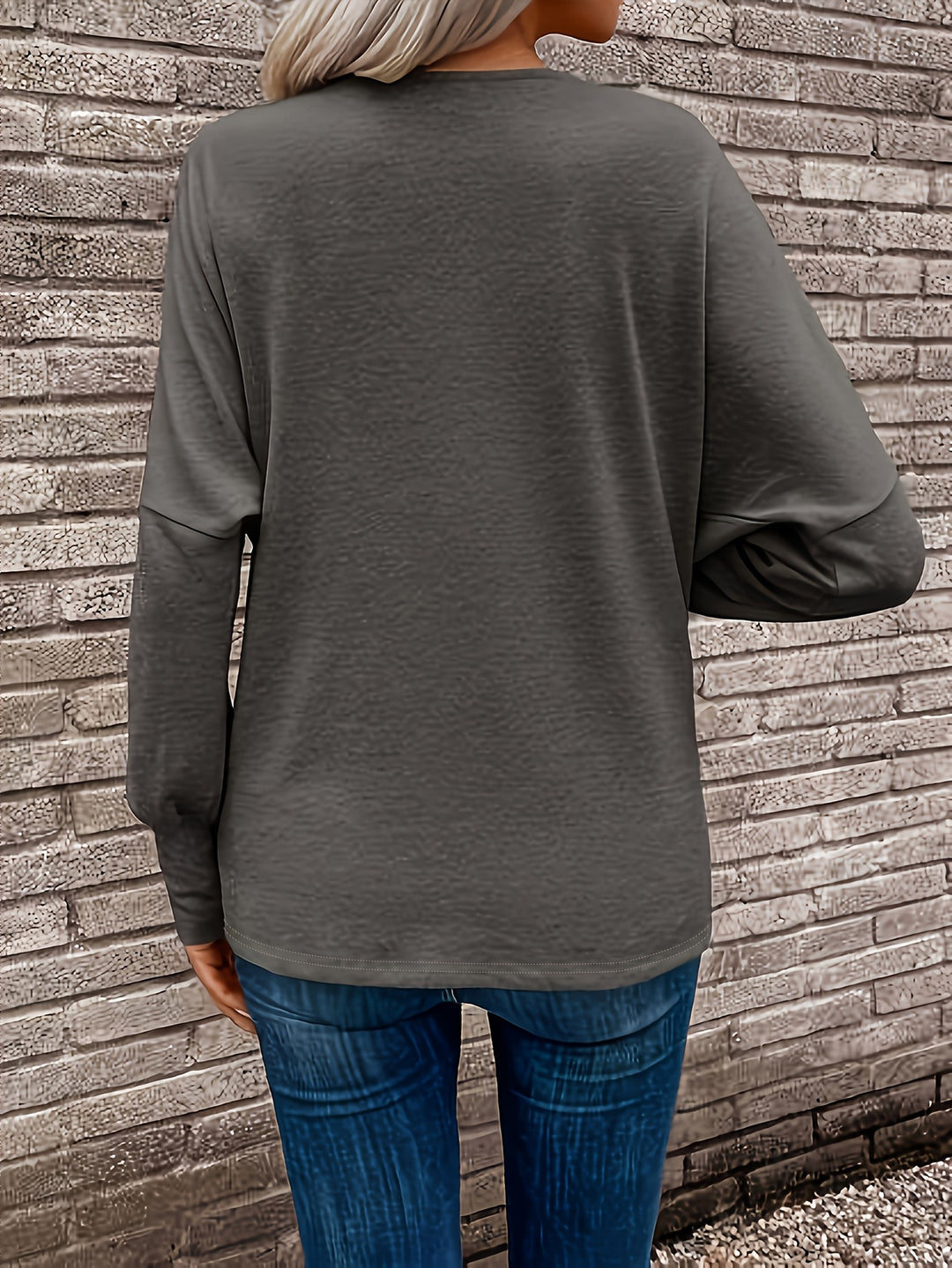 Rebecca | Relaxed Everyday Long-Sleeve Top
