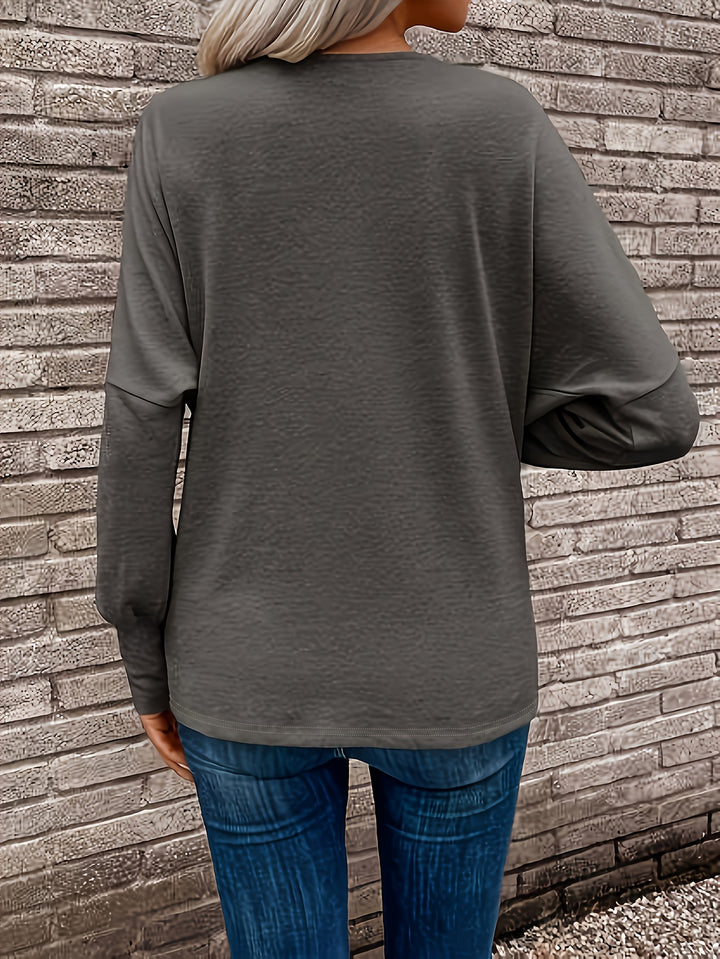 Rebecca | Relaxed Everyday Long-Sleeve Top