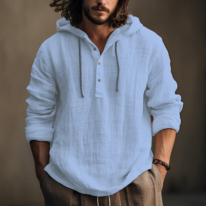 Silas | Relaxed Hooded Shirt