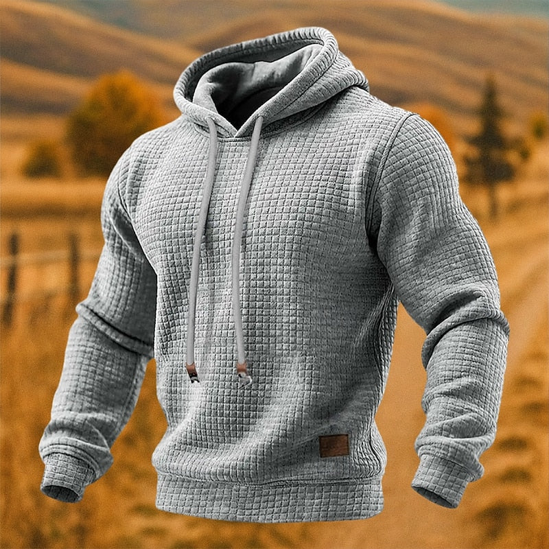 Foster | Textured Pullover Hoodie