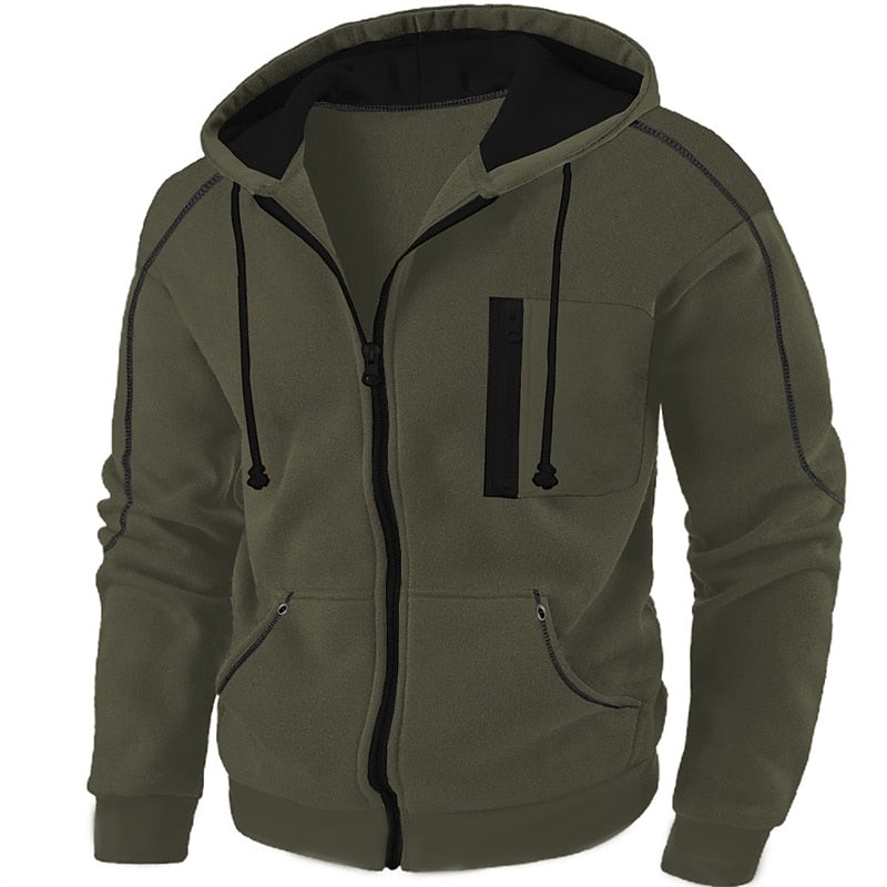 Damon | Full-Zip Hooded Jacket