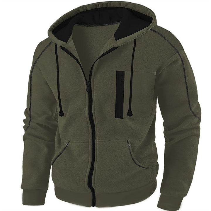 Damon | Full-Zip Hooded Jacket