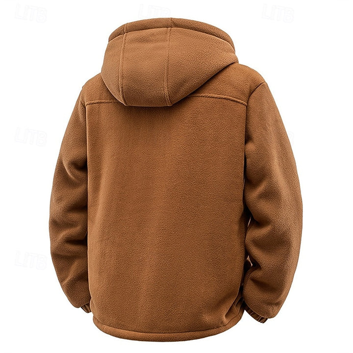 Ronan | Plush-Lined Hooded Jacket