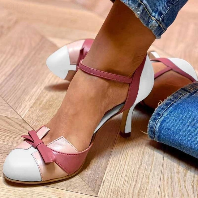Grace | Elegant Round Toe Heels