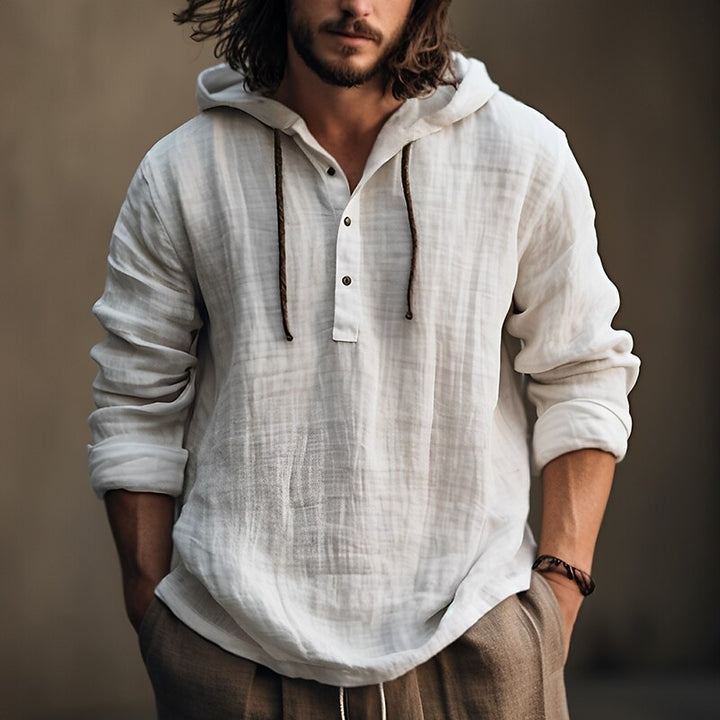 Silas | Relaxed Hooded Shirt