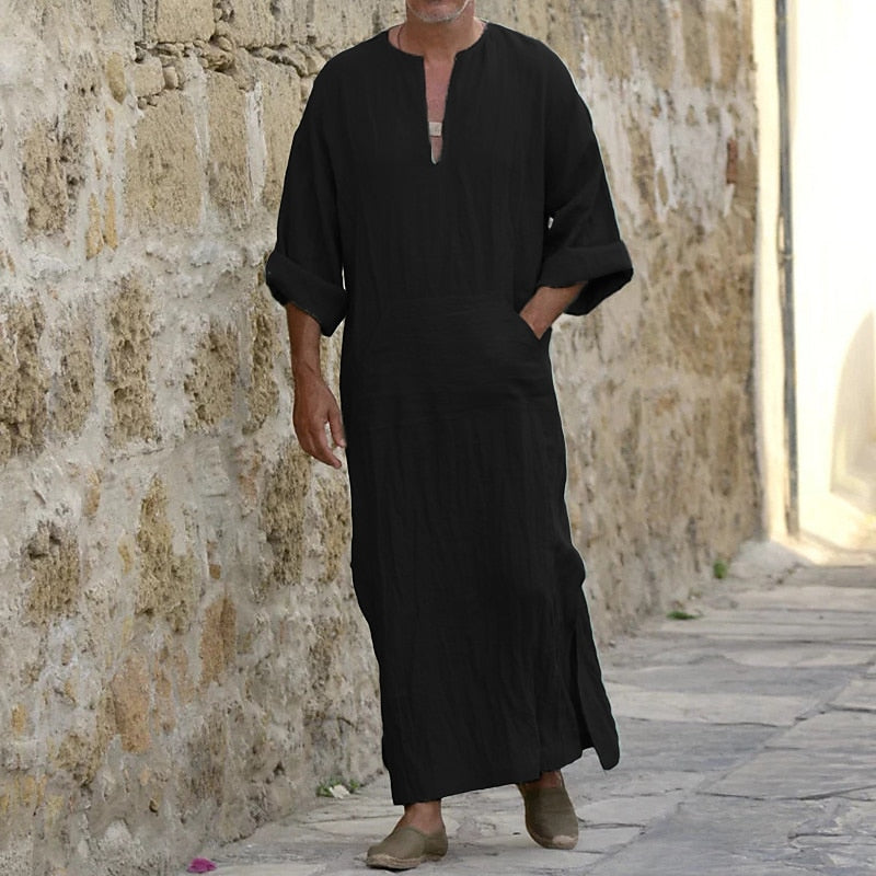 Lawrence | Relaxed Long-Sleeve Robe