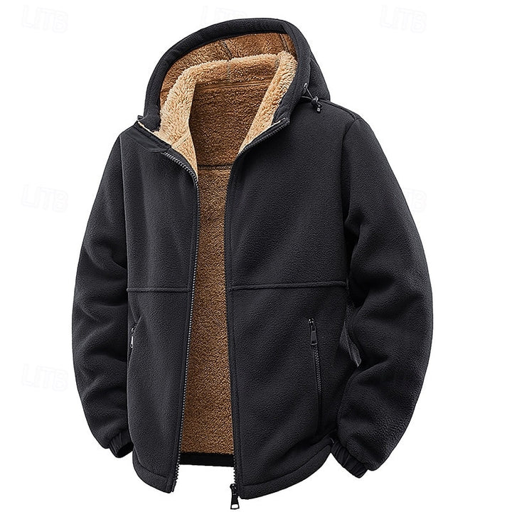 Ronan | Plush-Lined Hooded Jacket